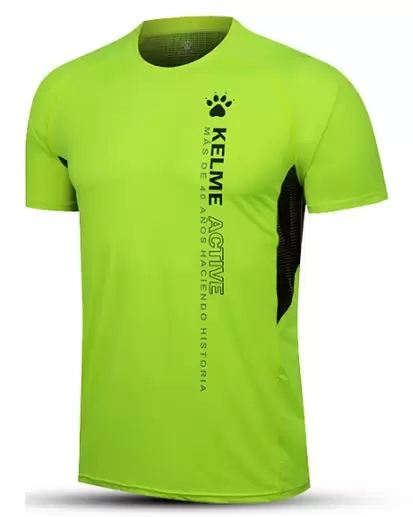 Футболка KELME Men's Moisture-Absorbent And Quick-Drying T Light Green