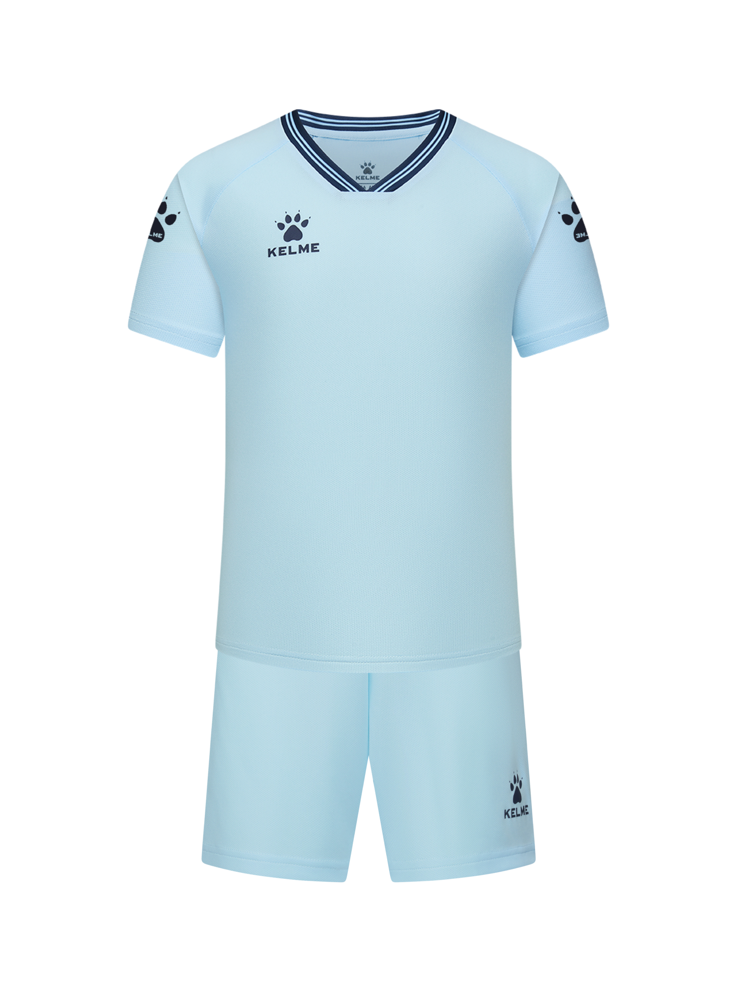 Детская футбольная форма KELME Football Uniform Set Light Blue