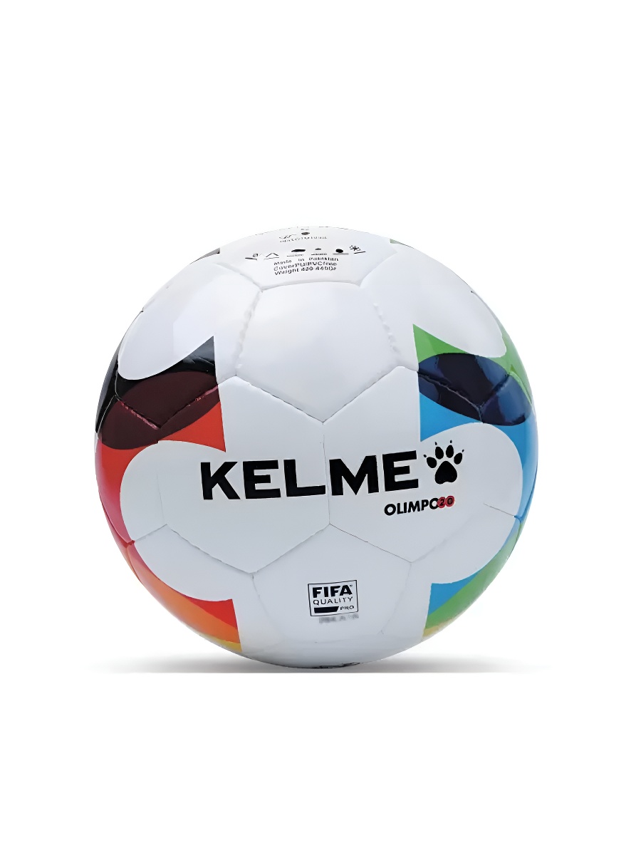Мяч футбольный KELME Olimpo 20 C2L, FIFA Quality Pro (32 Panels) White