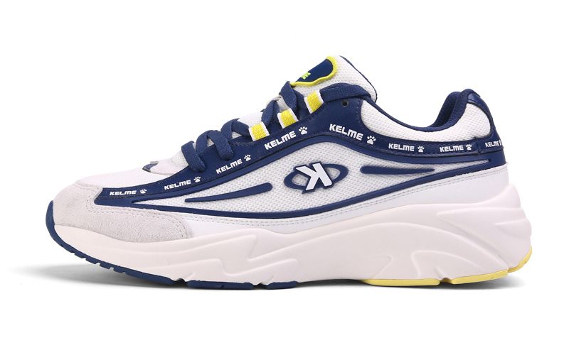 Кроссовки KELME Men's Casual Shoes (White/Dark Blue)