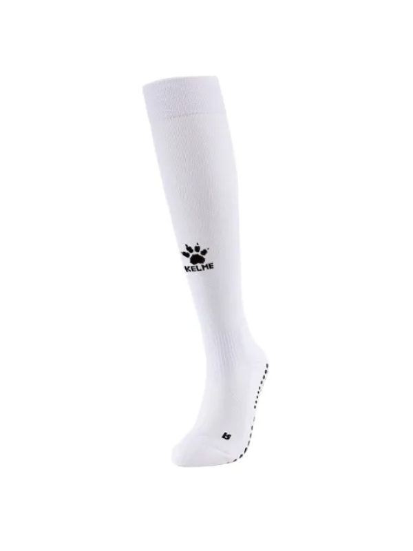 Гетры KELME Long Silicone Football Socks White