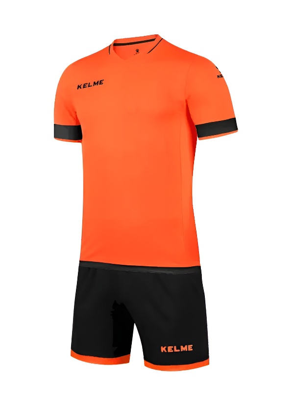 Футбольная форма KELME Short Sleeve Football Set (Orange/Black)