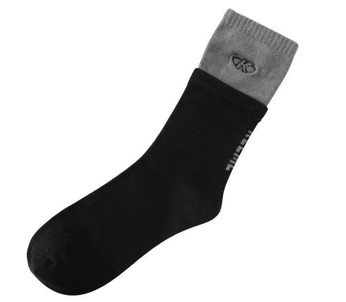 Носки KELME Men's Tube Casual Socks (Black/Grey)