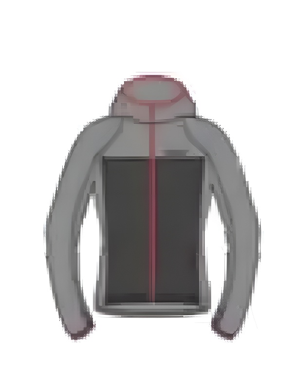 Толстовка KELME Women's Training Jacket (Grey/Dark Grey)