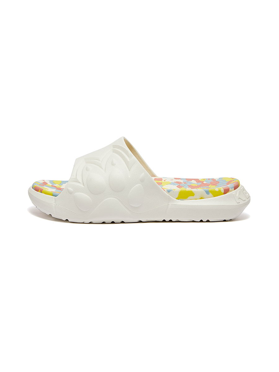 Шлепанцы KELME Men's/Women's Slippers (White/Yellow)
