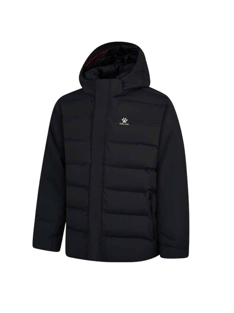 Демисезонная куртка KELME Short Hooded Down Jacket Black