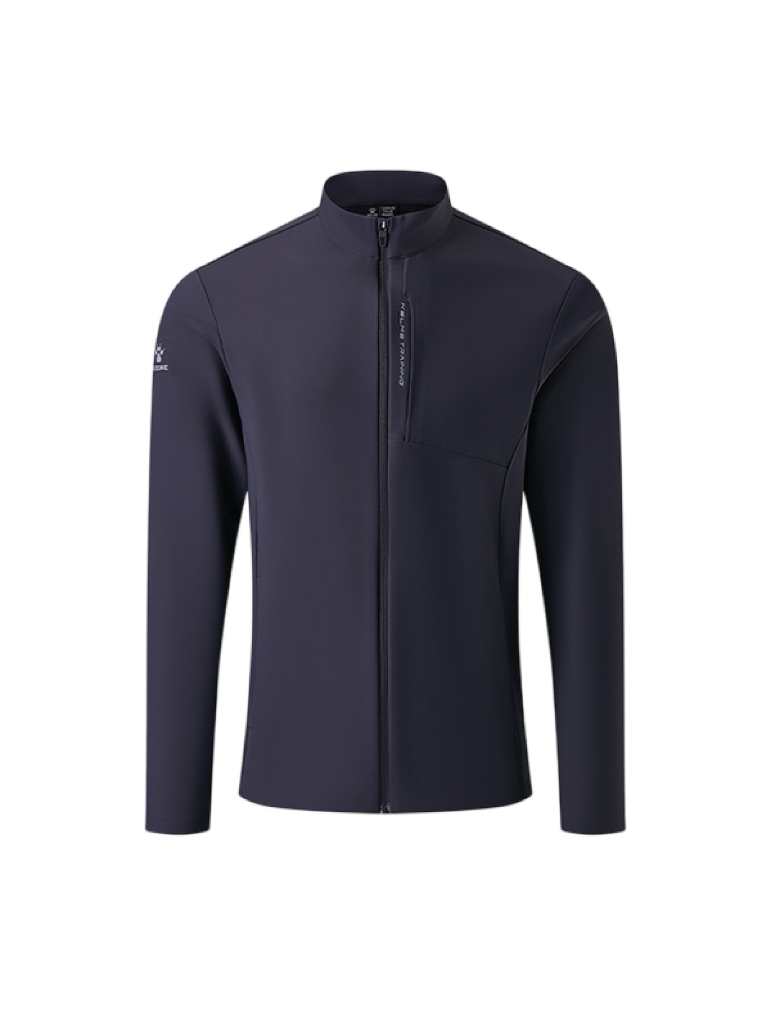 Олимпийка KELME Stand-up Collar Knit Cardigan Dark Blue