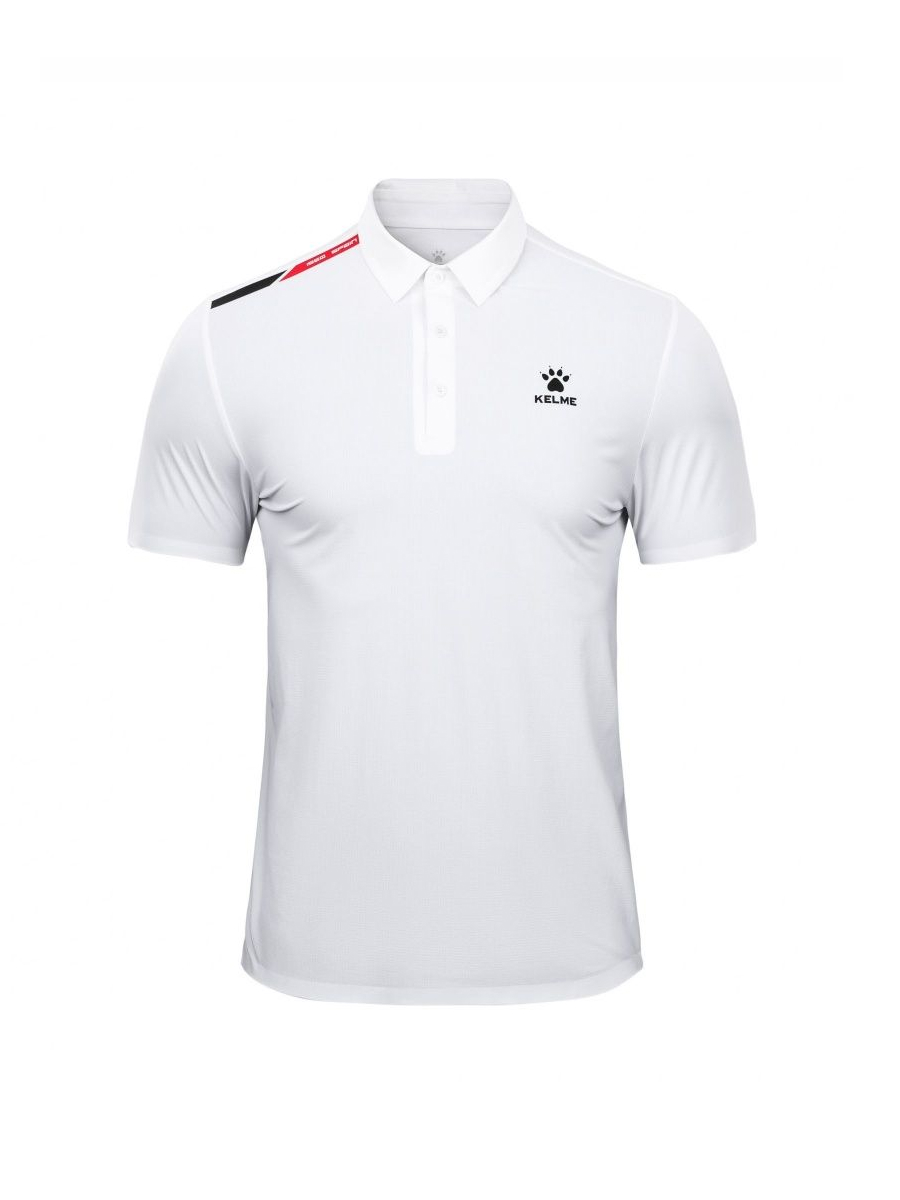 Футболка-поло KELME Short Sleeve Polo Shirt White