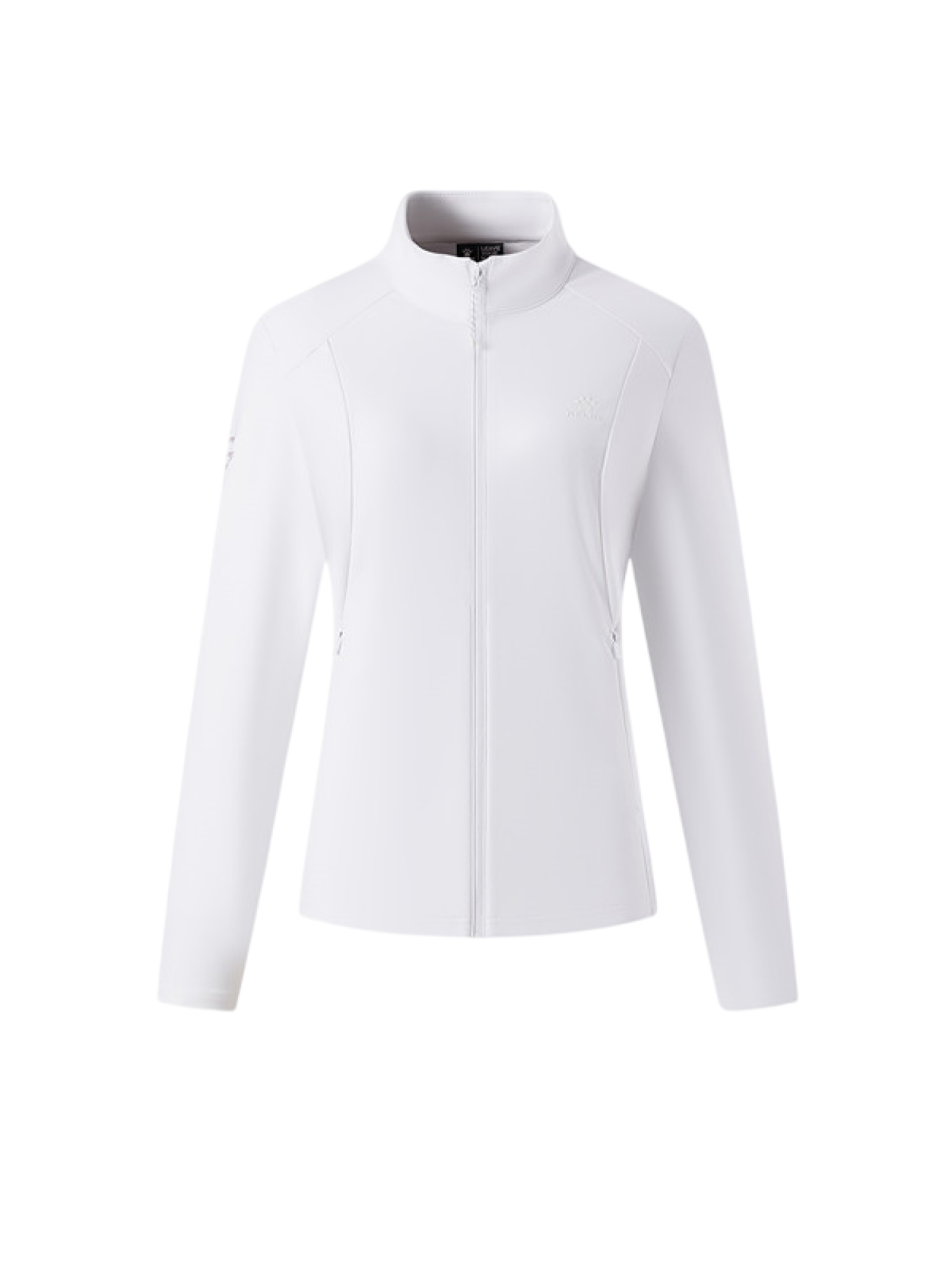 Олимпийка KELME Stand-up Collar Knit Cardigan White