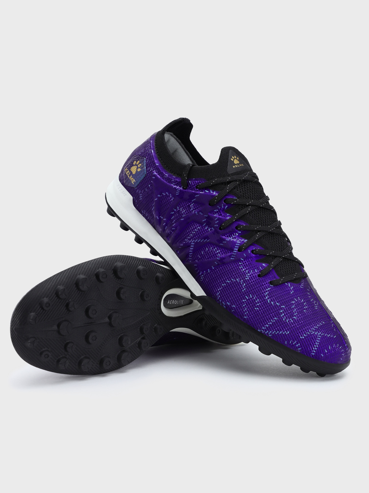 Шиповки KELME Men's Football Shoes (TF) Violet