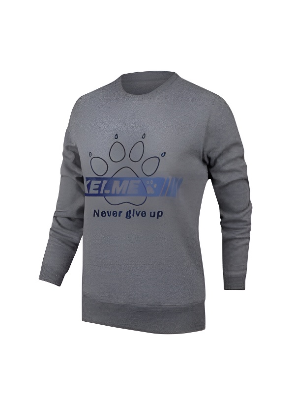 Свитшот KELME Women's Round Neck Sweater Dark Grey