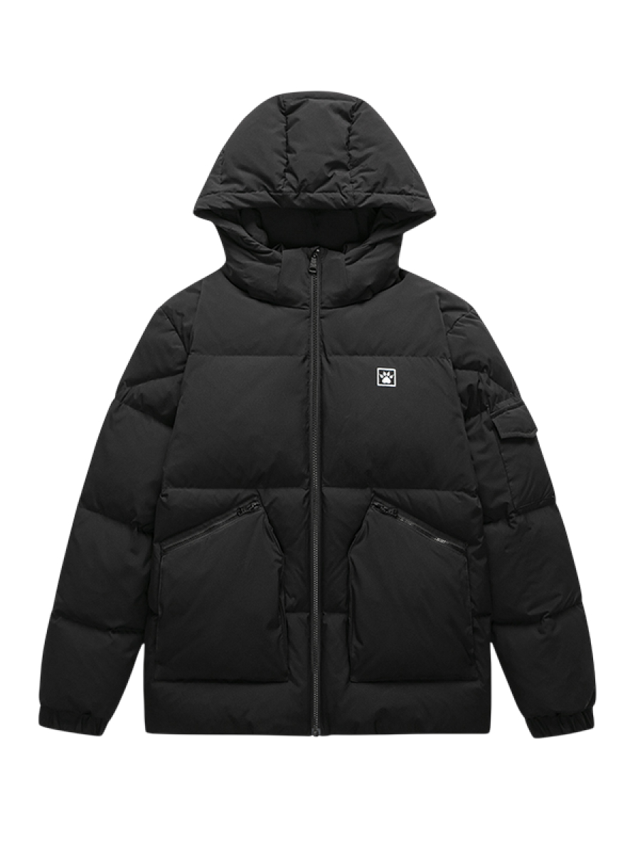 Пуховик KELME Short Down Jacket Black