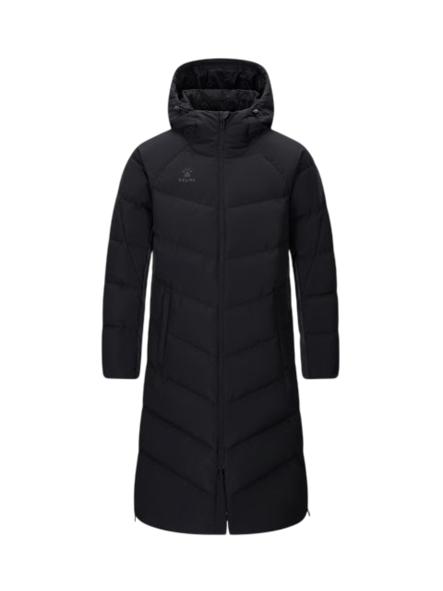 Пуховик KELME Long Down Jacket Black