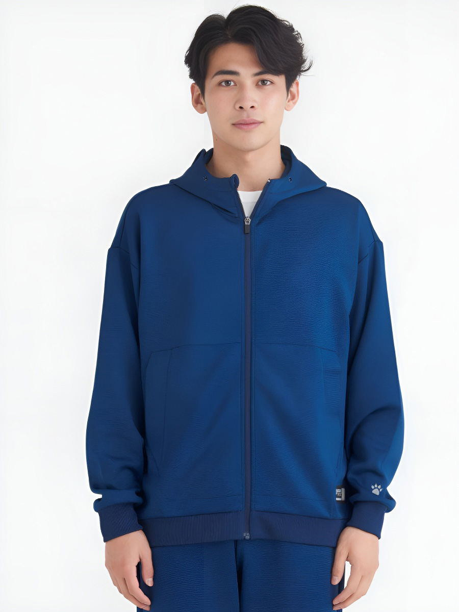 Толстовка KELME 21-22FW Japanese Men's Jacket Dark Blue