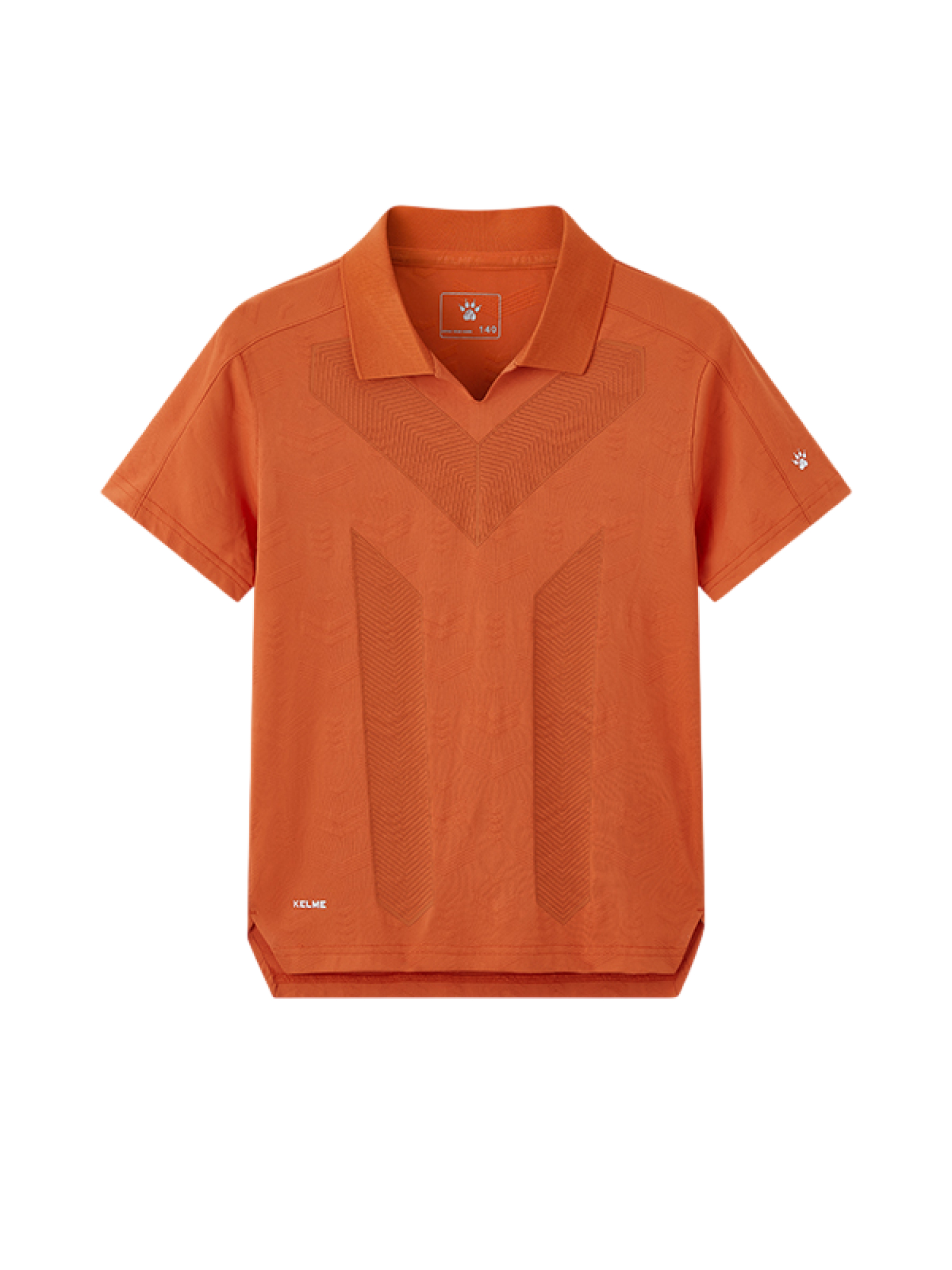 Детская футболка KELME Short-sleeved Polo Shirt Orange