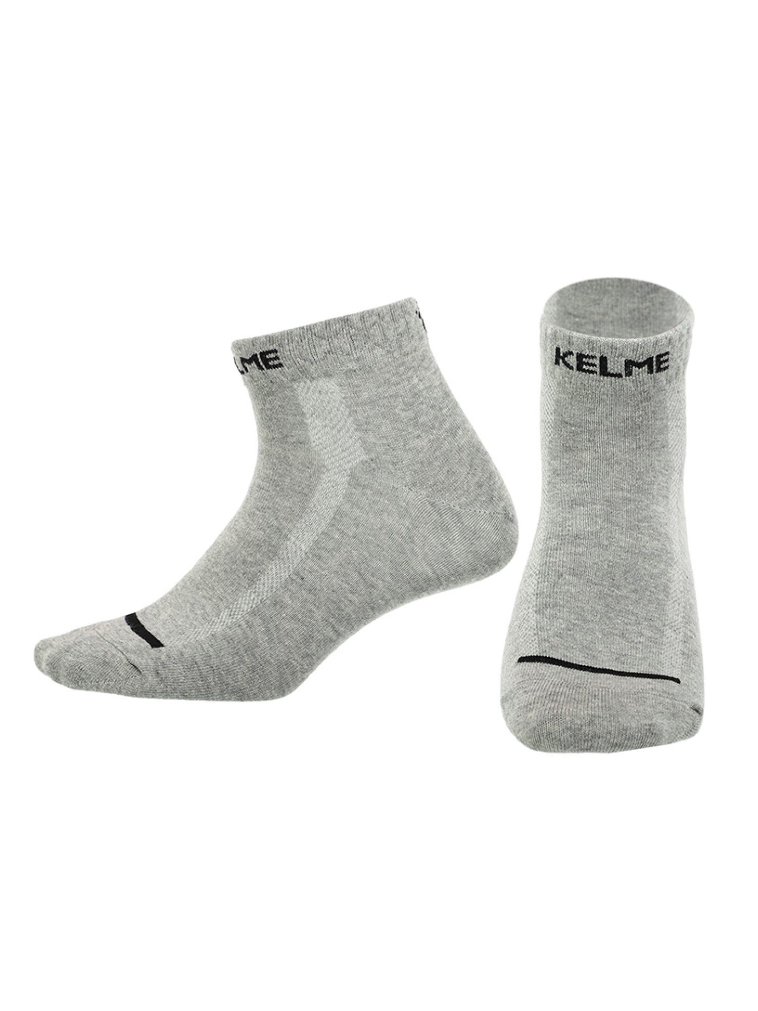 Носки KELME Flat Casual Socks Grey
