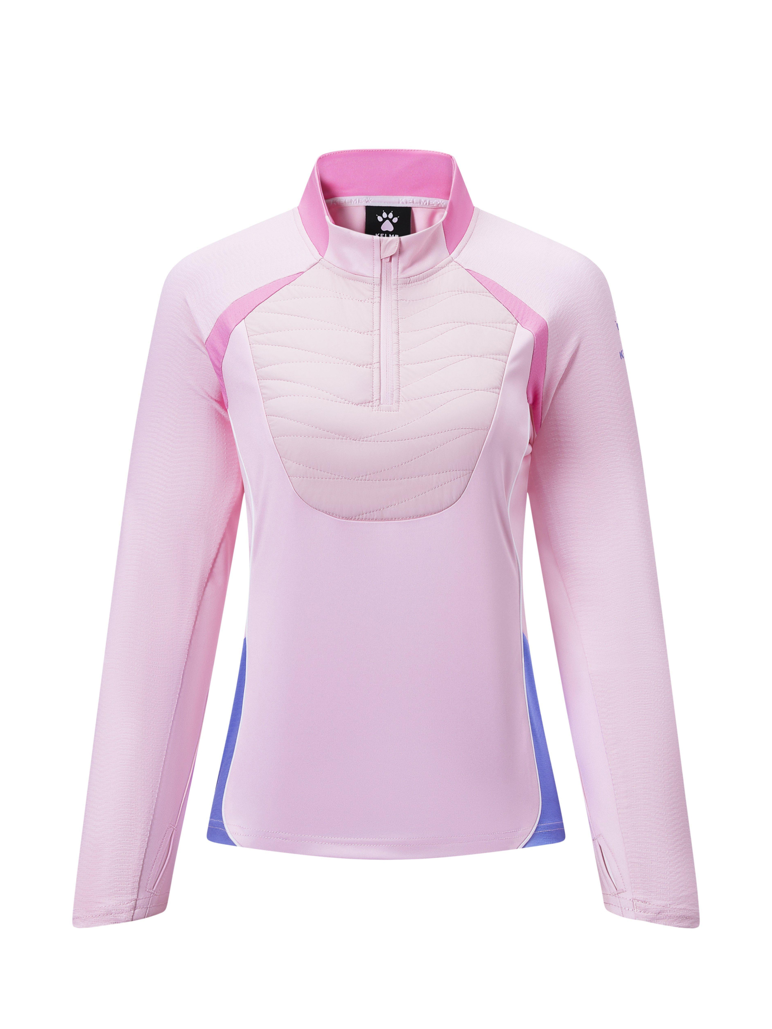 Олимпийка KELME Women's Quilted Training Pullover Pink