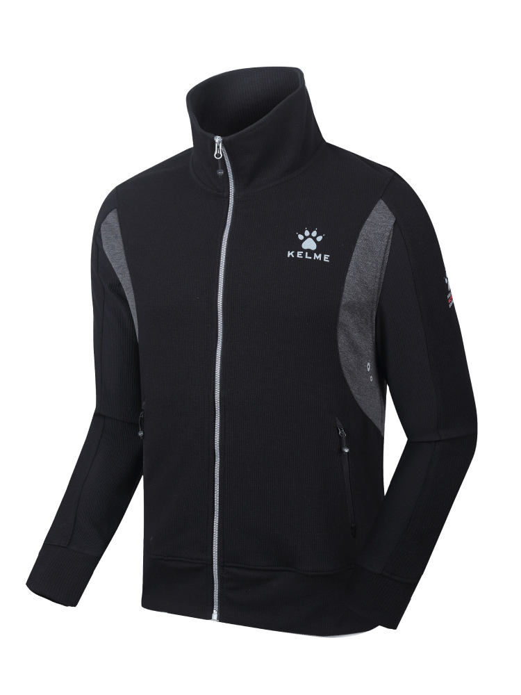 Олимпийка KELME Men's Knitted Jacket Black