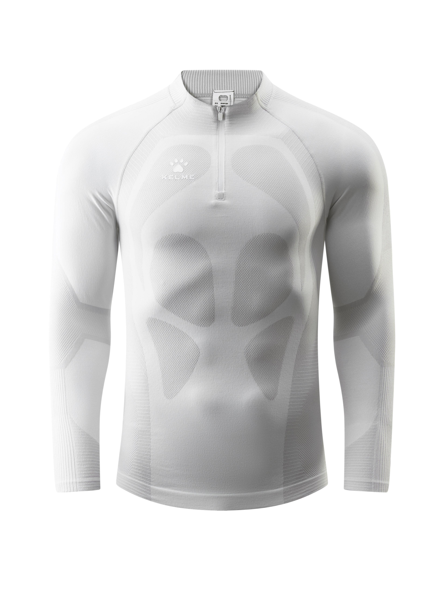 Олимпийка KELME Half-zip Bodysuit Light Gray