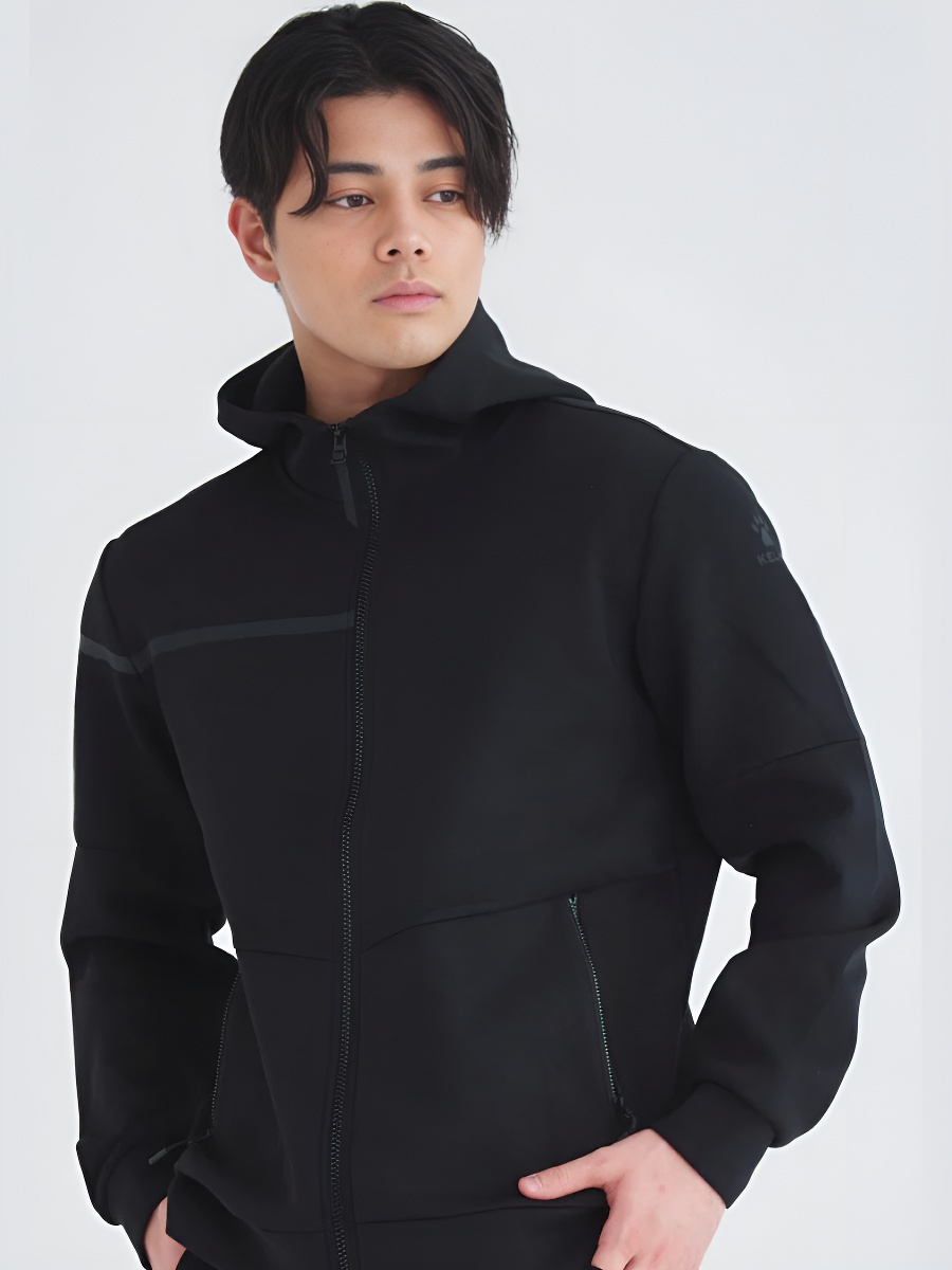 Толстовка KELME Men's Hooded Jacket Black
