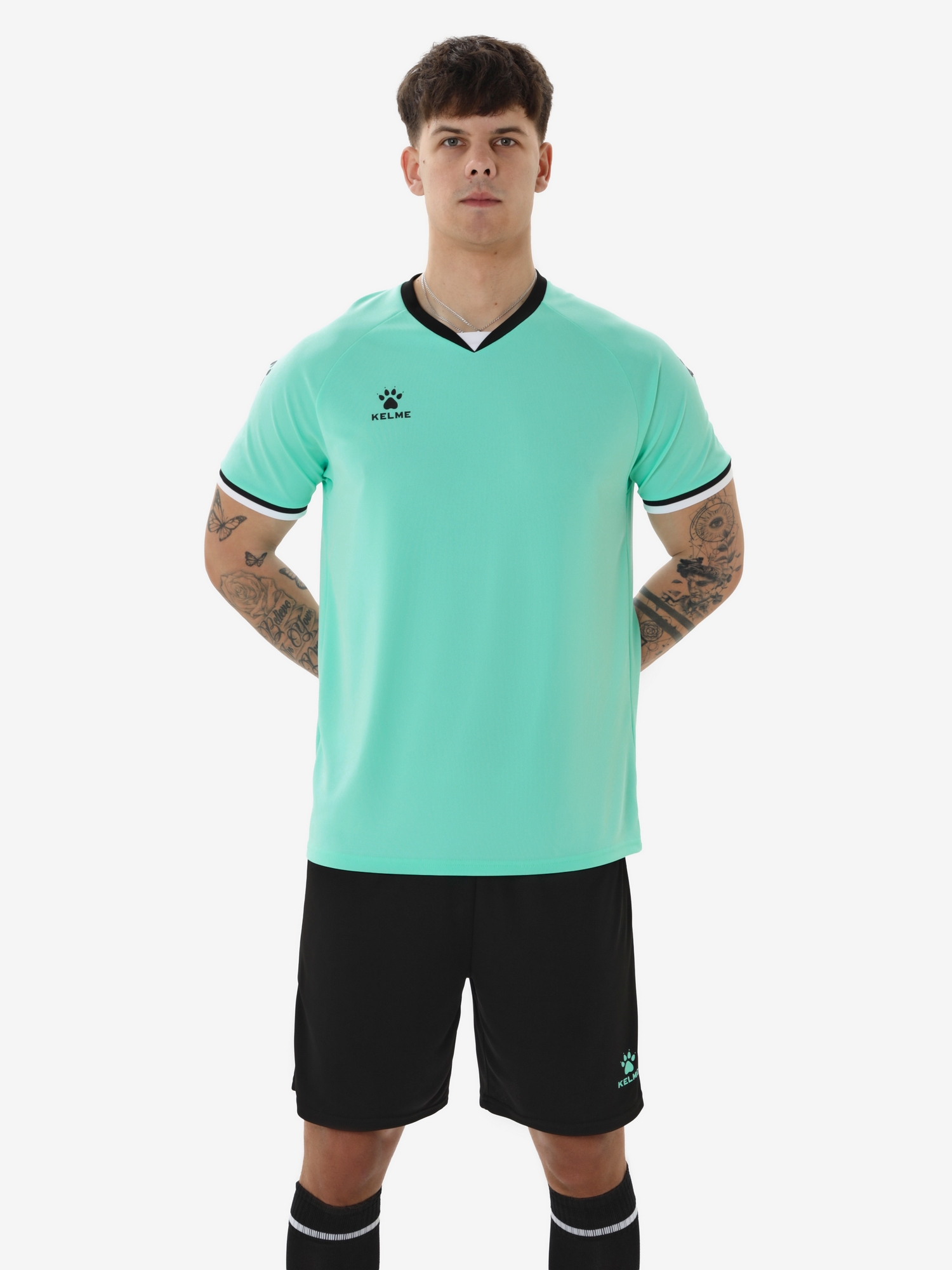 Футбольная форма KELME Football Uniform Set Teal