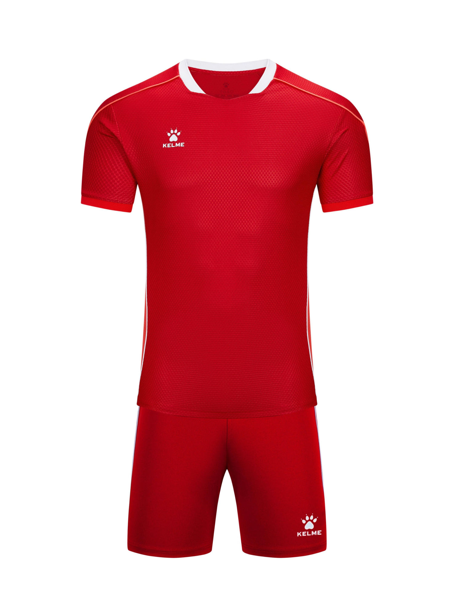 Детская футбольная форма KELME Short Sleeve Football Set Kids Red