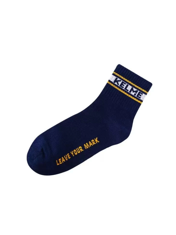 Носки KELME Men's Short Tube Casual Socks Dark Blue