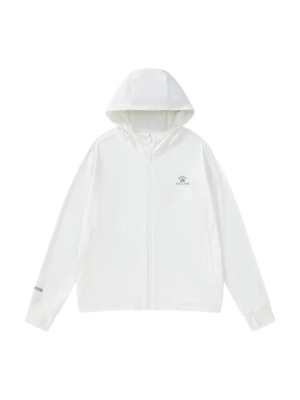 Ветровка KELME Knitted Sun Protection Clothing White