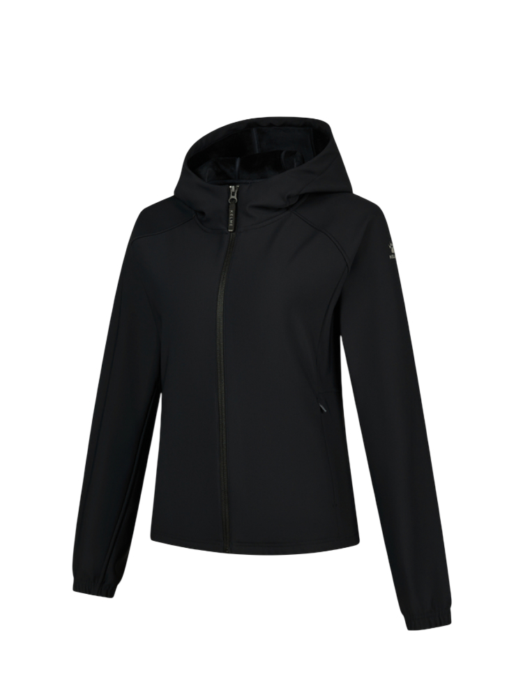 Демисезонная куртка KELME Fleece Knitted Jacket (hooded) Dark Blue