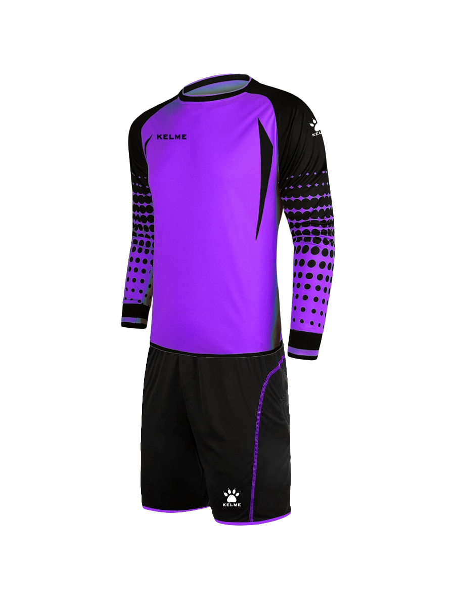 Вратарская форма KELME Long Sleeve Football Goalkeeper Suit (Light Purple/Black)
