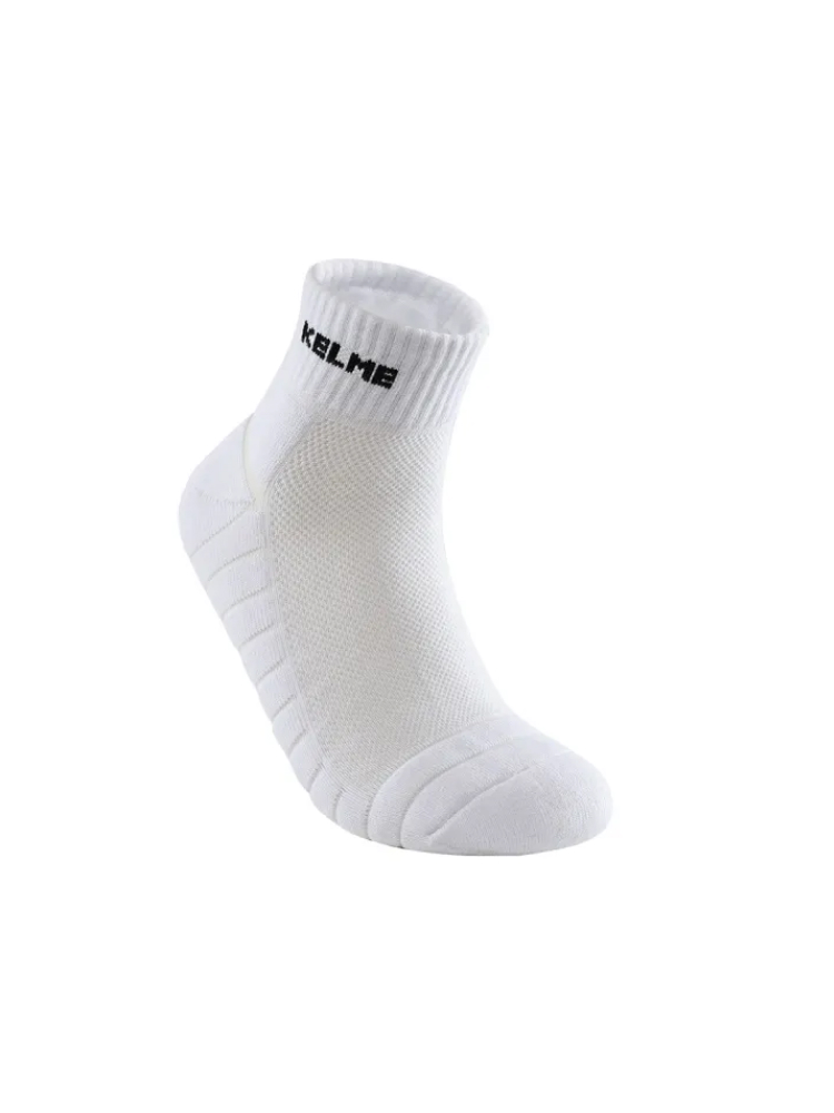 Спортивные носки KELME Short Sports Socks (White/Black)