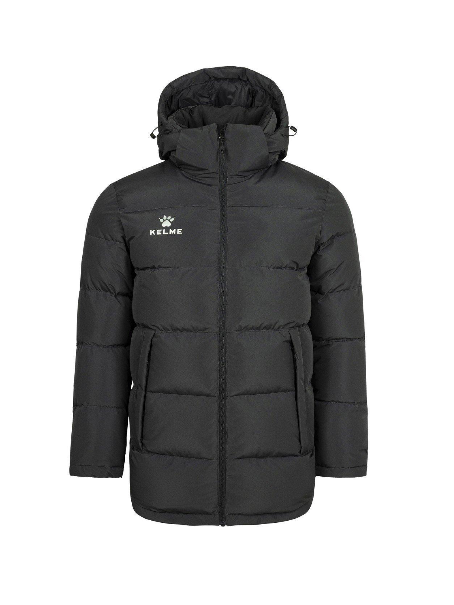 Пуховик KELME Short Down Jacket Dark Grey