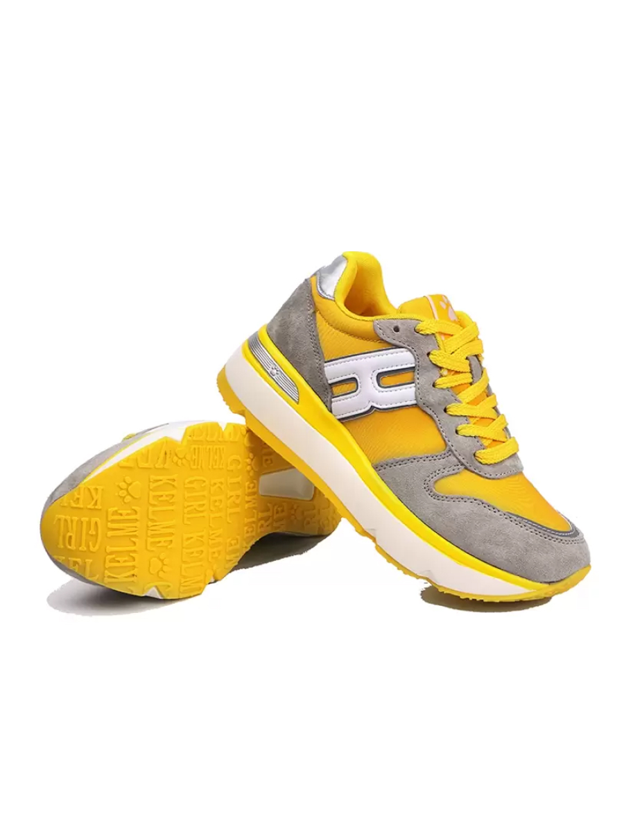 Кроссовки KELME Casual Shoes (Yellow/Grey)
