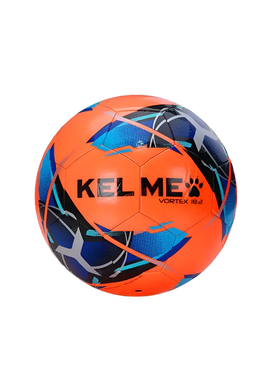 Мяч футбольный KELME Vortex 18.2 Kids (32 Panels) (Orange/Blue)