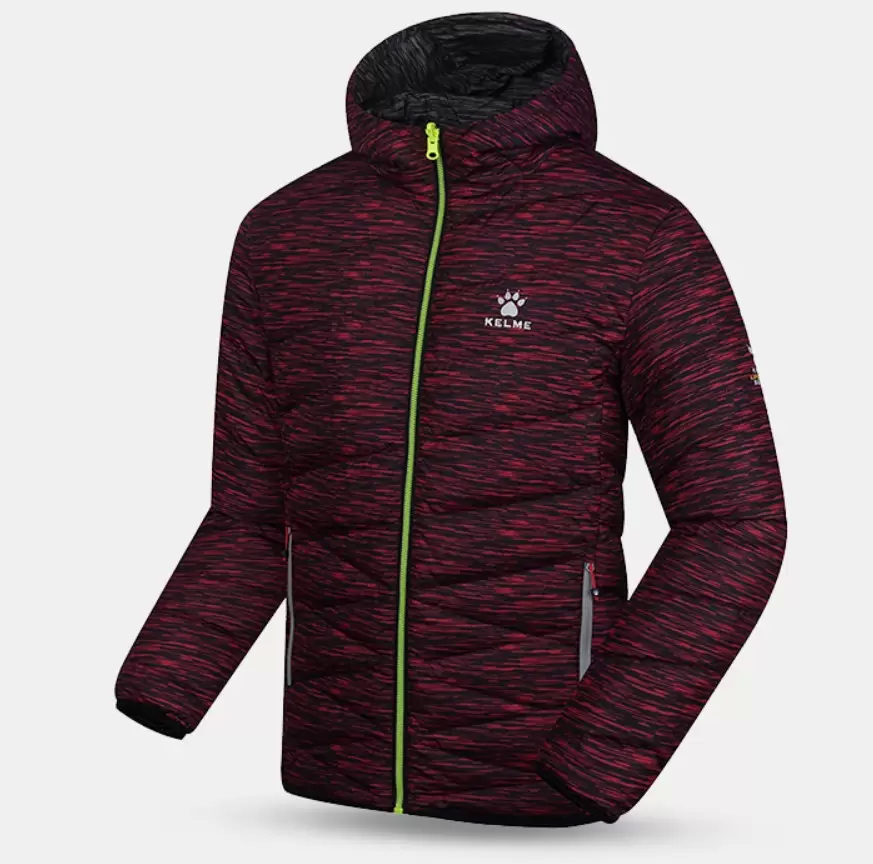 Куртка утепленная KELME Men's Down Jacket Burgundy
