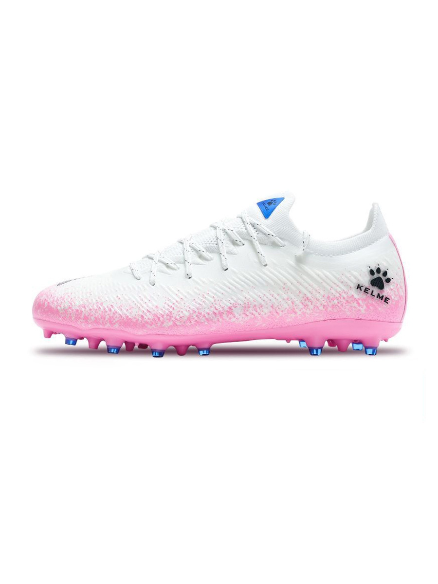 Бутсы KELME Men's Soccer Boots (MG) White/Pink