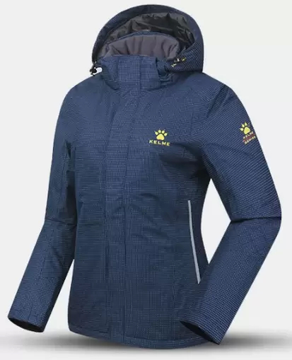 Куртка утепленная KELME Women's Clothing Dark Blue