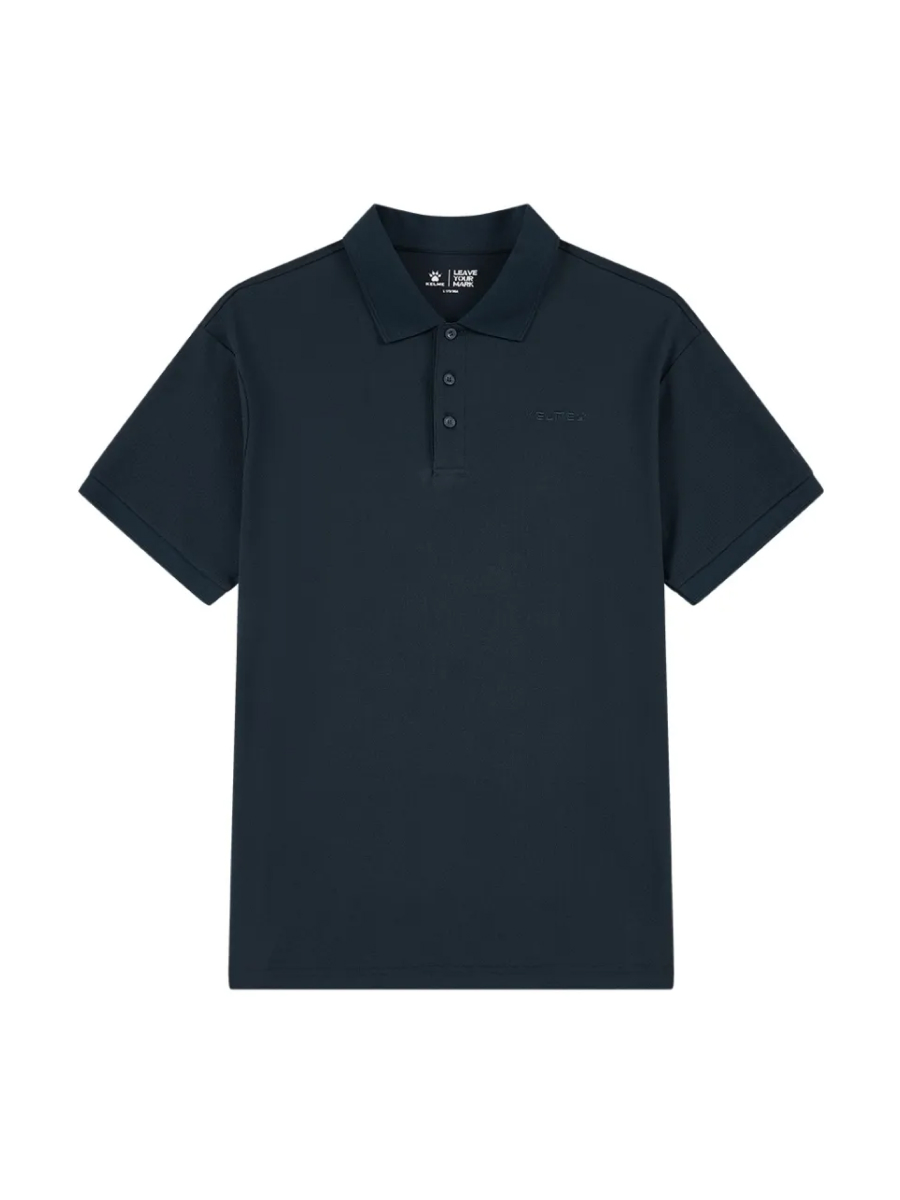 Футболка-поло KELME Short-sleeved Polo Shirt Dark Blue