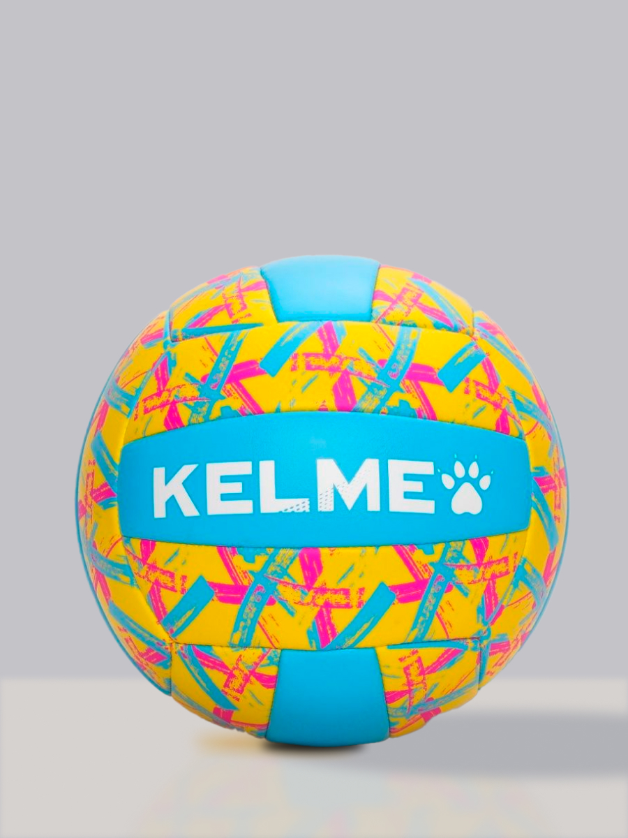 Мяч волейбольный KELME Volleyball (Yellow/Light Blue)