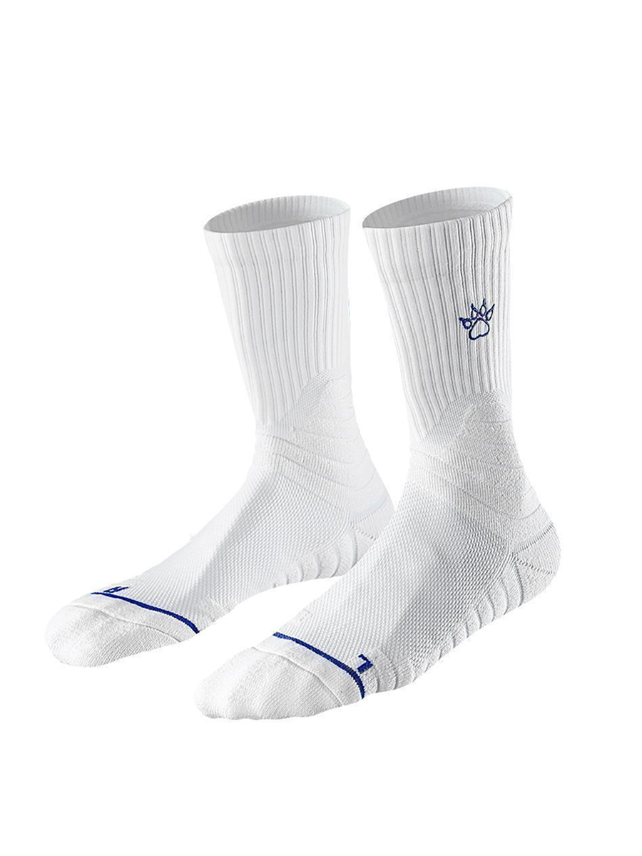 Носки KELME Long-tube Sports Socks (White/Blue)