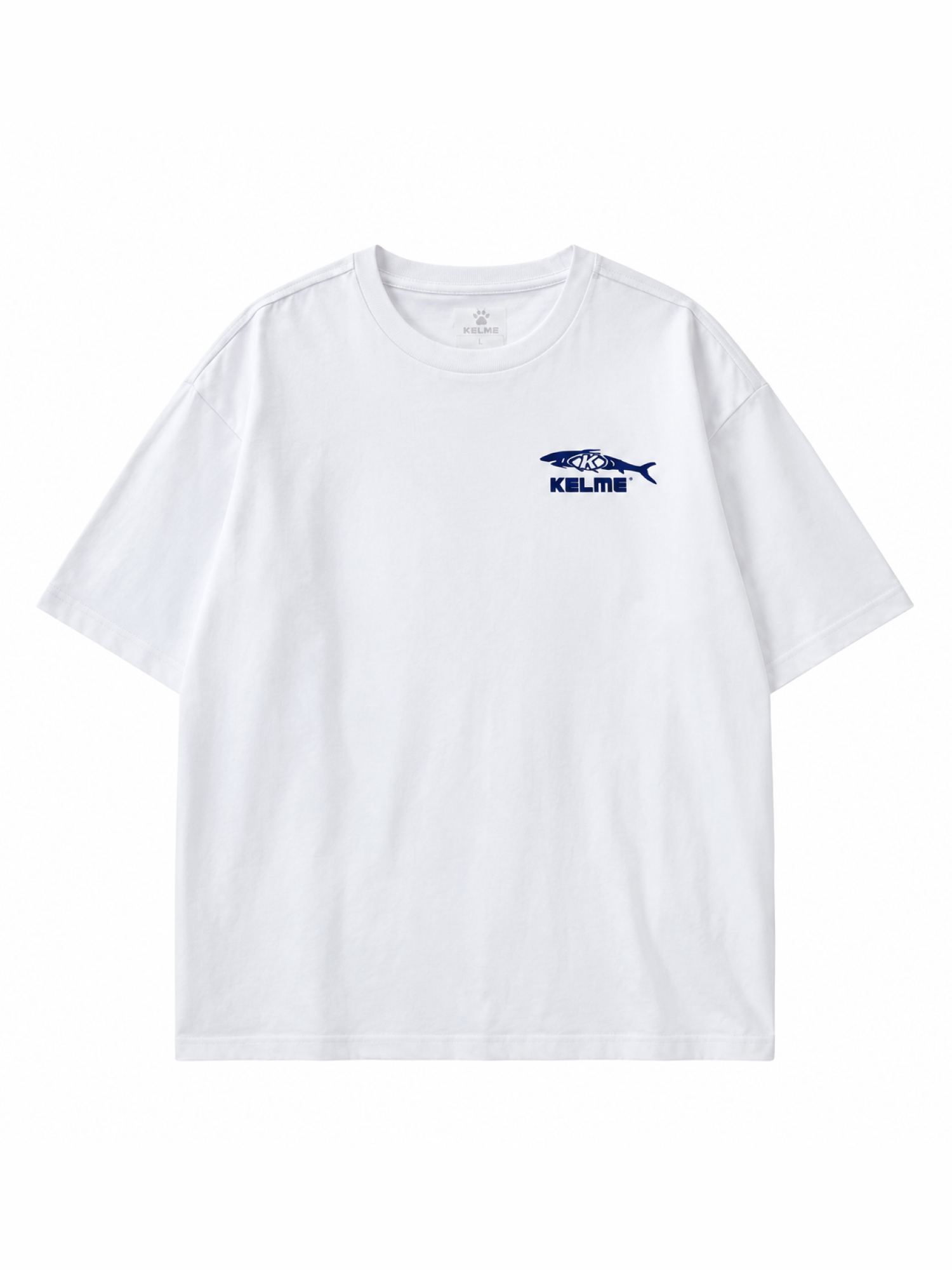 Футболка KELME Crew Neck T-shirt White