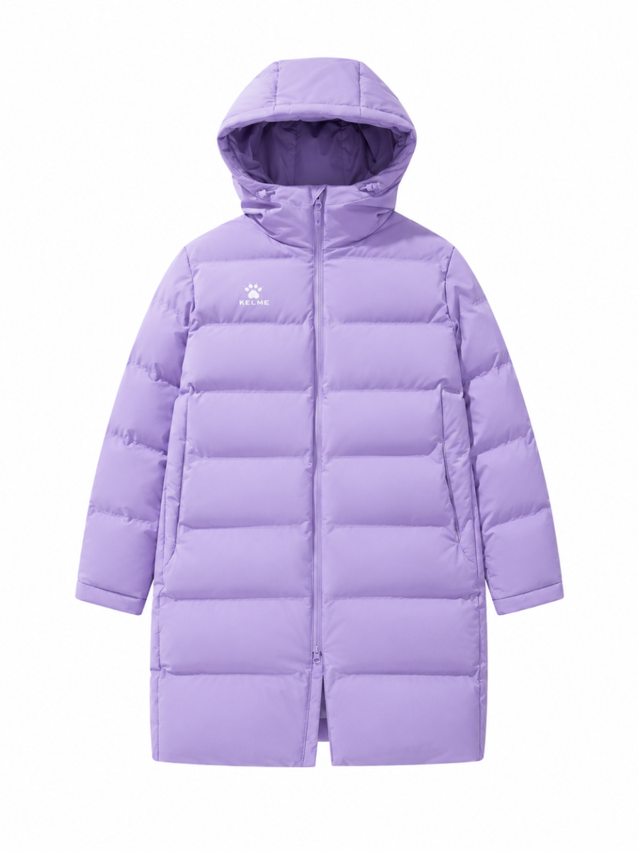 Детский пуховик KELME Children'S Long Cotton Coat Violet