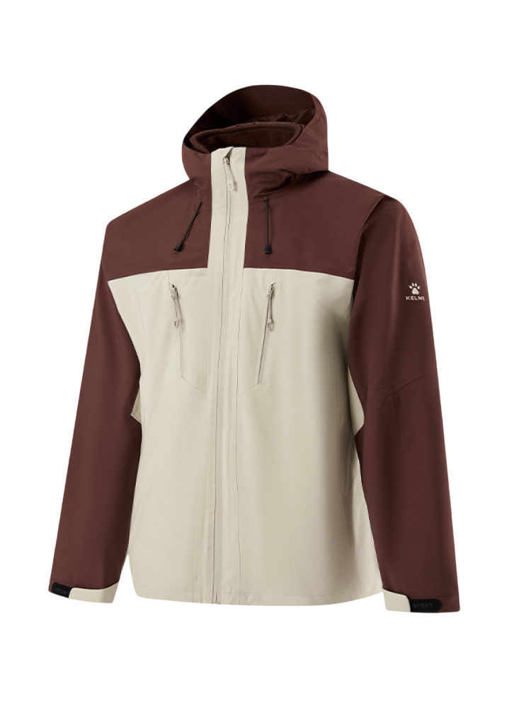Демисезонная куртка KELME Jacket (inner Fleece) Brown