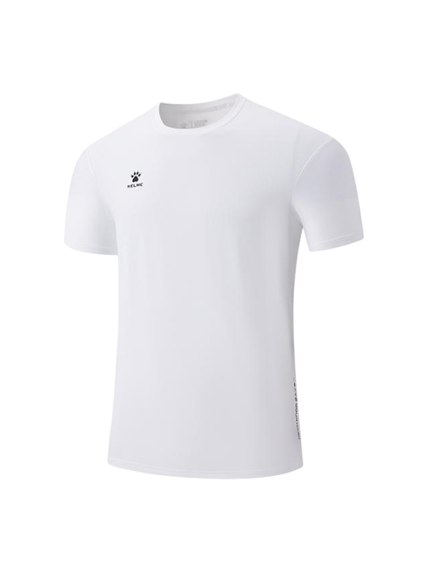Футболка KELME Crew Neck Short-sleeved T-shirt White
