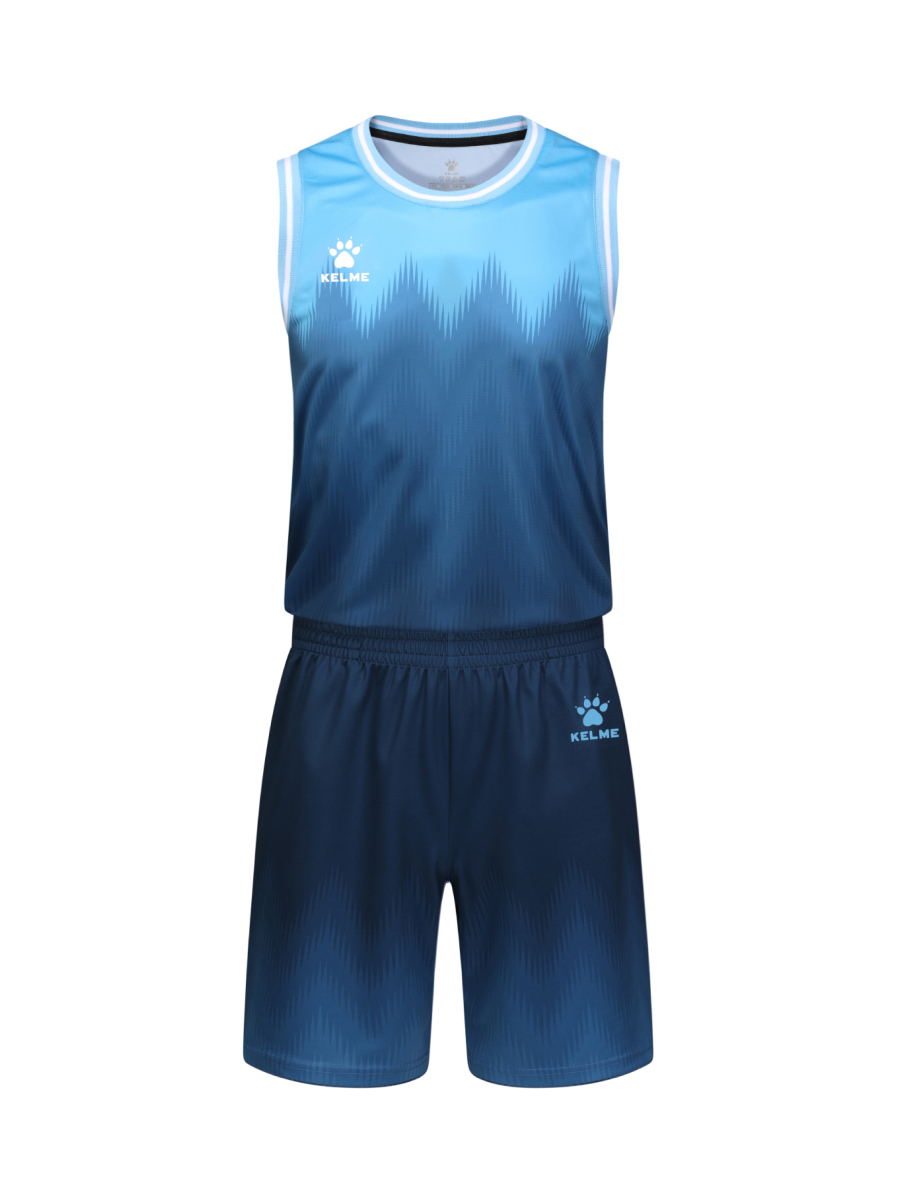 Детская баскетбольная форма KELME Children's Basketball Uniform Light Blue