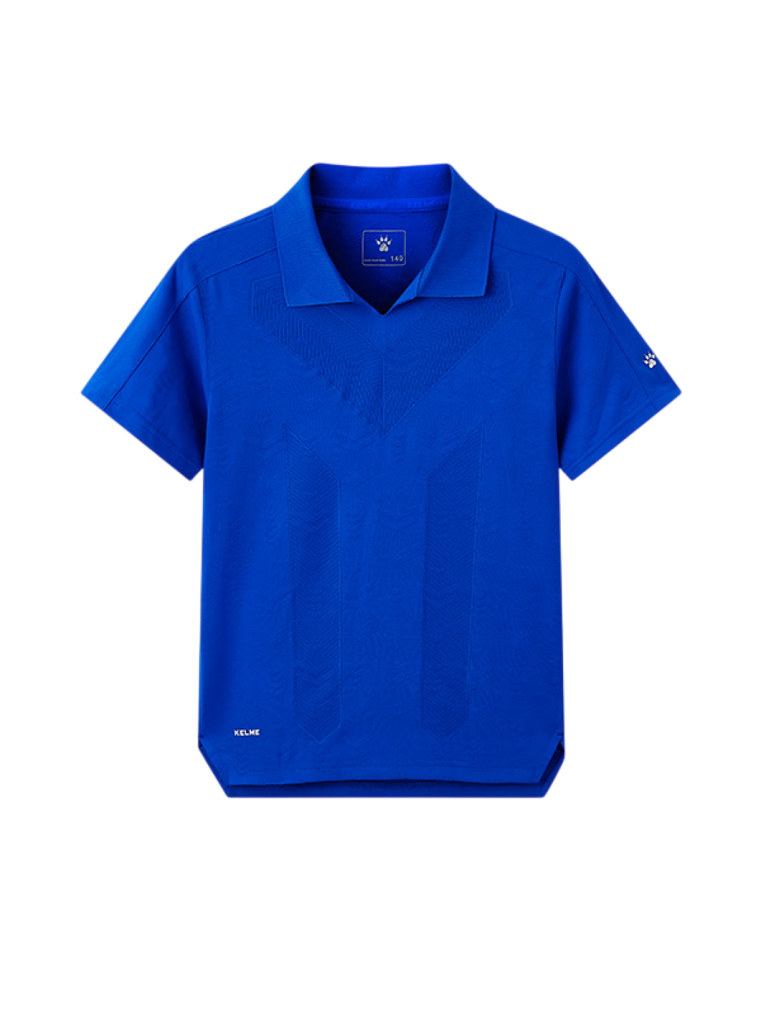Детская футболка KELME Short-sleeved Polo Shirt Blue