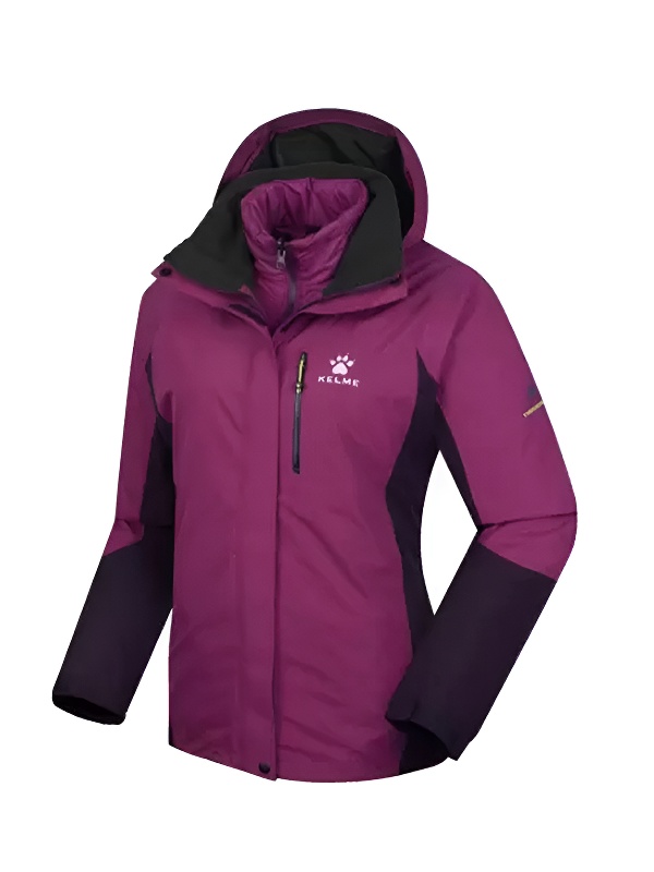 Куртка утепленная KELME Female Jacket (Two-Piece Suit) Light Purple
