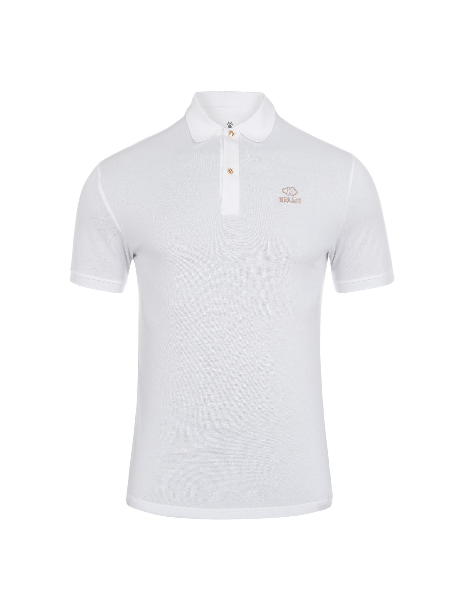 Футболка-поло KELME Short Sleeve Polo Shirt White