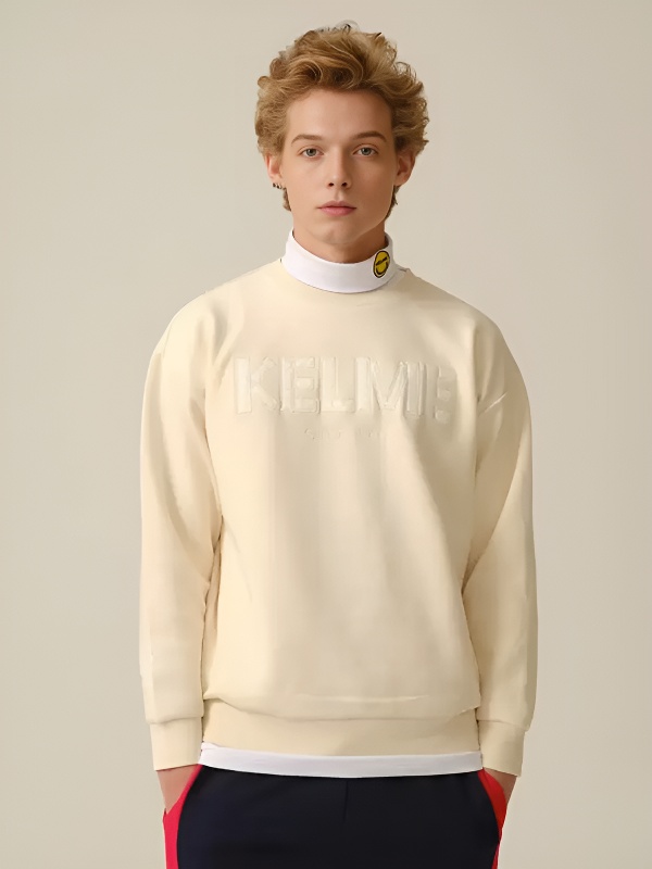 Свитшот KELME Round Neck Sweater Beige