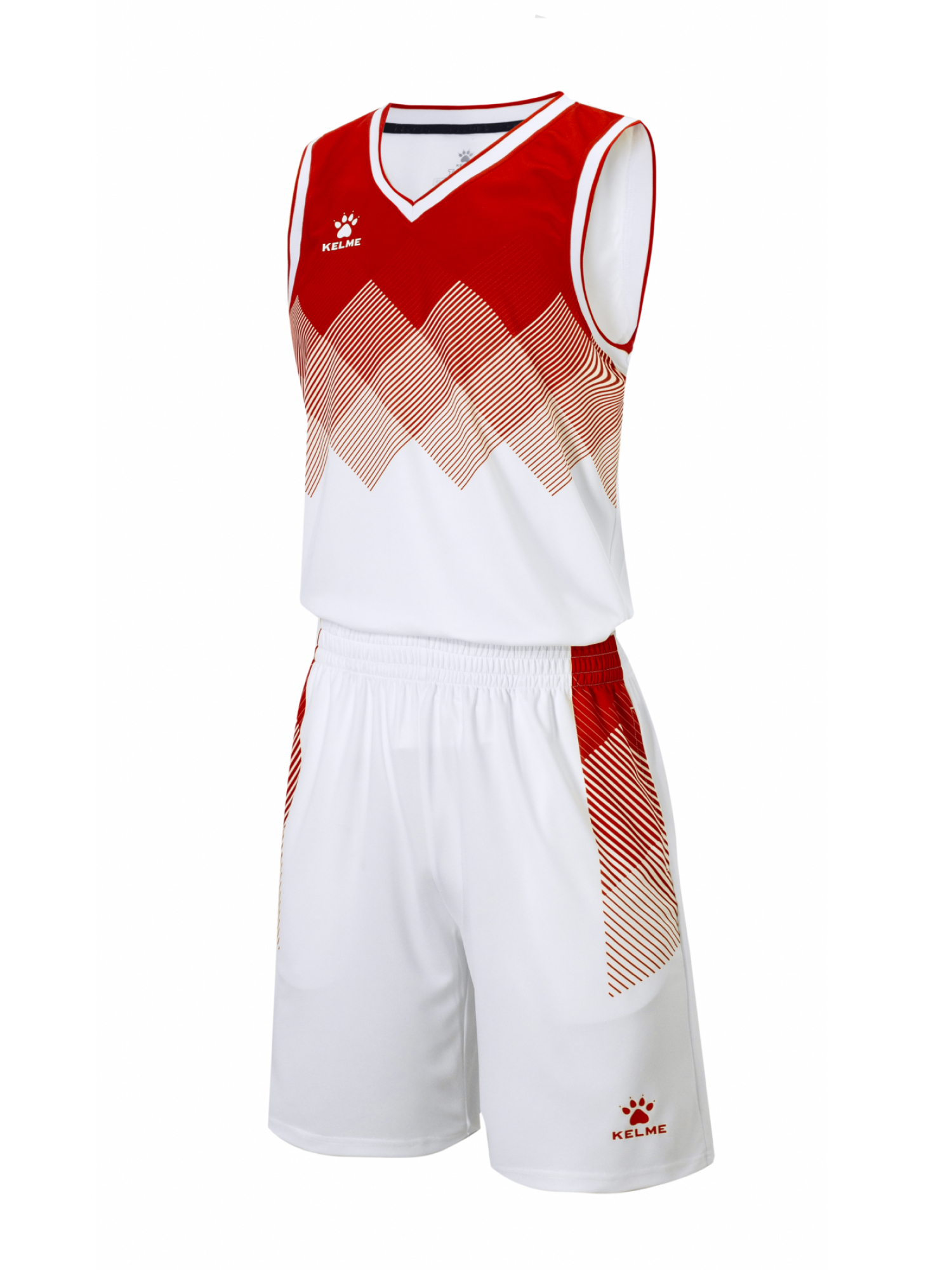 Детская баскетбольная форма KELME Children's Basketball Uniform White